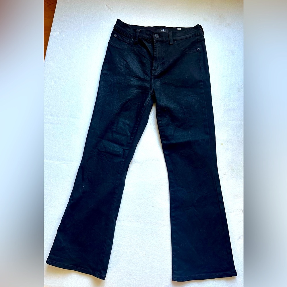 7 for all  Mankind Black‎ Jeans